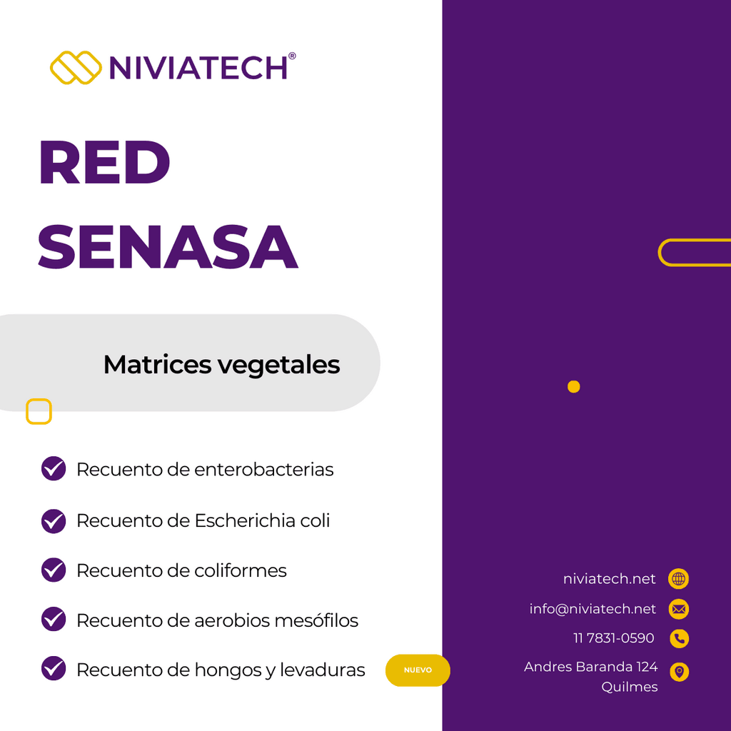 Laboratorio Niviatech en la Red Nacional de Laboratorios de SENASA - 1