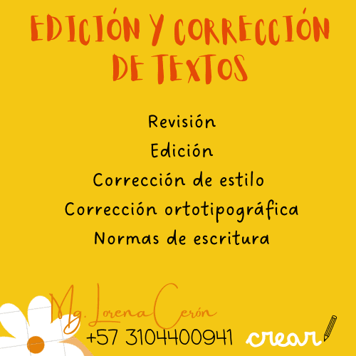 Edición y corrección de textos - 3