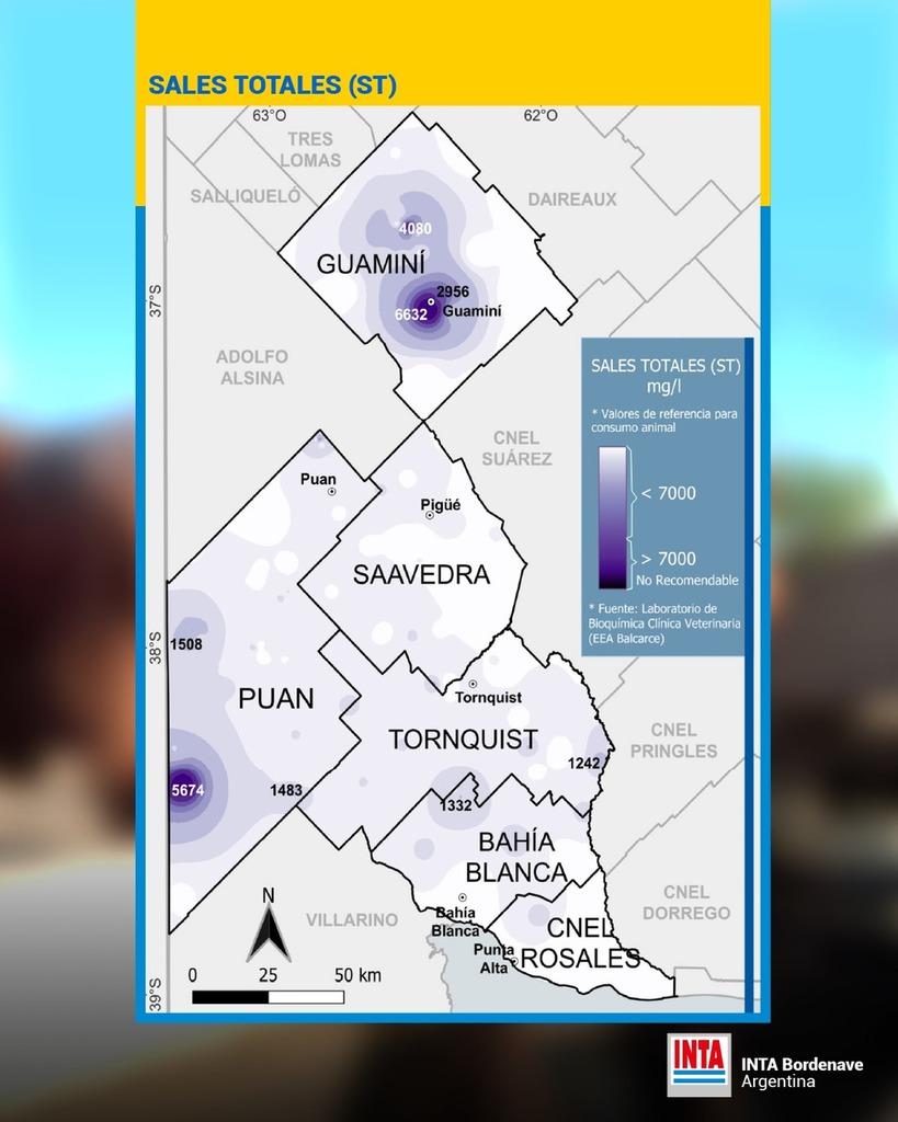 Mapas de calidad de agua para consumo animal🐃💧🐂 Parte I - 3