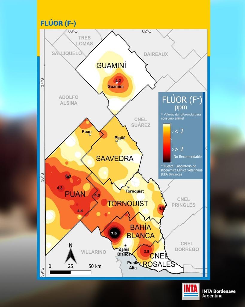 Mapas de calidad de agua para consumo animal. Parte III - 1