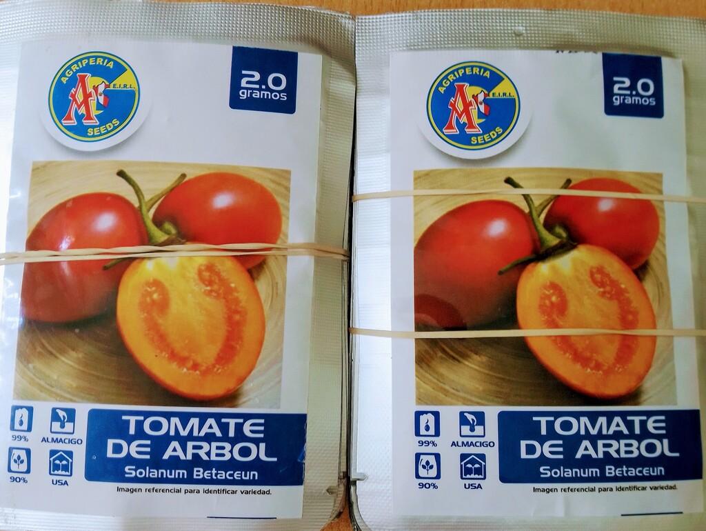 Semillas de tomate de árbol  - 1