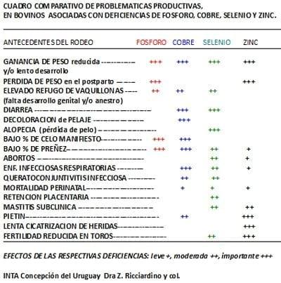 Uso de suplementación inyectable de cobre, Selenio, Fosforo y Zinc. Resumen temporadas de monta Chaco Paraguayo - Image 1