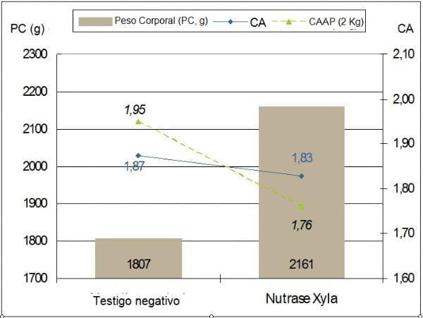 Prueba de validación del modelo de predicción del aumento de la energía metabolizable en materias primas con Nutrase Xyla en pollos de engorde - Image 2