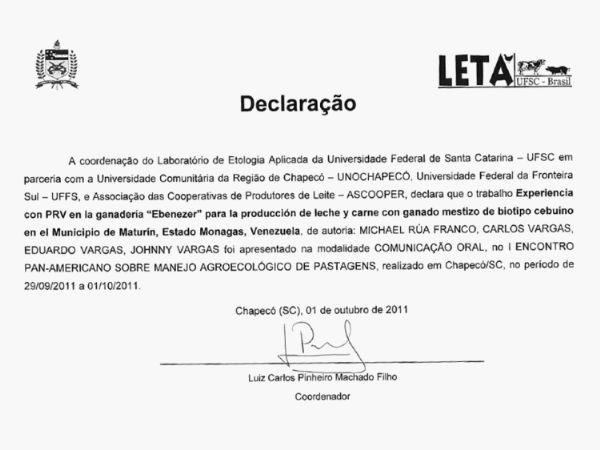 EXPERIENCIA CON PRV EN LA GANADERÍA EBENEZER PARA LA PRODUCCIÓN DE LECHE Y CARNE CON GANADO MESTIZO DE BIOTIPO CEBUÍNO EN EL MUNICIPIO DE MATURÍN, ESTADO MONAGAS, VENEZUELA - Image 31