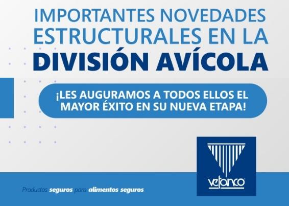 Novedades estructurales en la División Avícola de Vetanco - Image 1