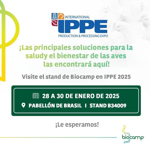 Biocamp estará en IPPE 2025 - Image 1