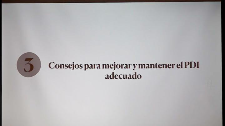 Consejos para mejorar y mantener un PDI adecuado