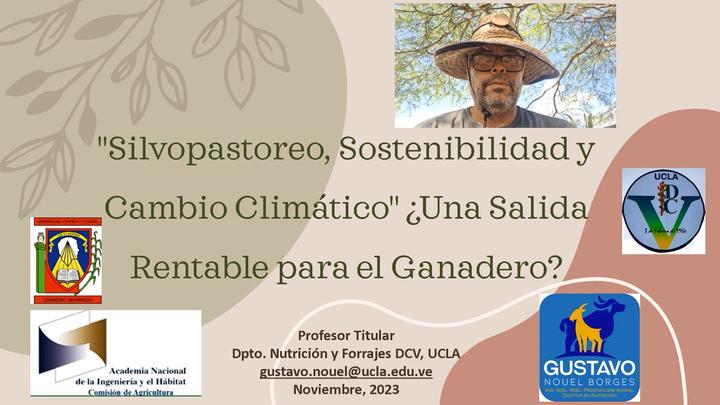 Silvopastoreo,  Sostenibilidad y Cambio Climático