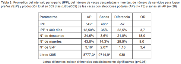 Afecciones podales e impacto productivo en rodeos lecheros del Noroeste Argentino - Image 4