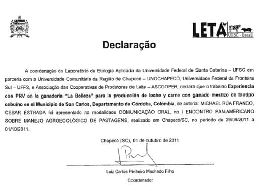 Experiencia con PRV en la ganadería La Belleza para la producción de leche y carne con ganado mestizo - Image 20